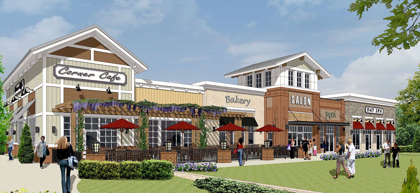 Shops at Lloyd Farm Finley Design & Architecture